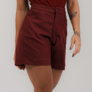 Shorts Vinho Clássico