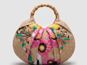 Bolsa Hamper Big Flowers